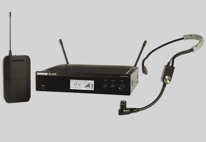 舒尔 Shure BLX14R/SM35 头戴式无线话筒