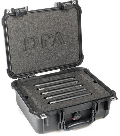 DPA 5015 环绕声套装，使用4015宽心型话筒