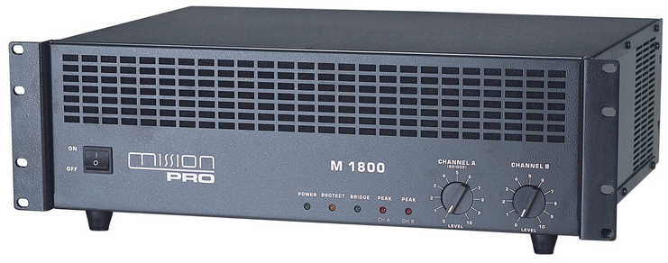 美声 Mission M1800 330W专业功放