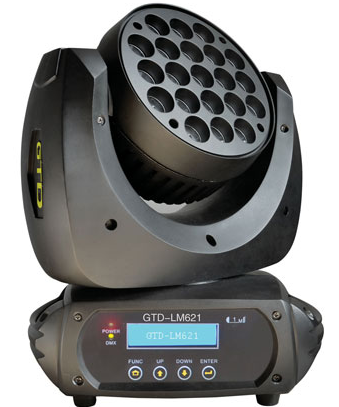 明道灯光 GTD GTD-LM621 LED摇头染色灯