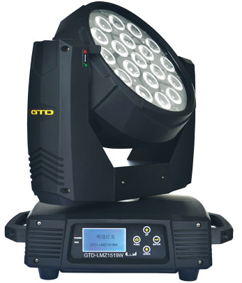 明道灯光 GTD GTD-LMZ1519W LED摇头染色灯