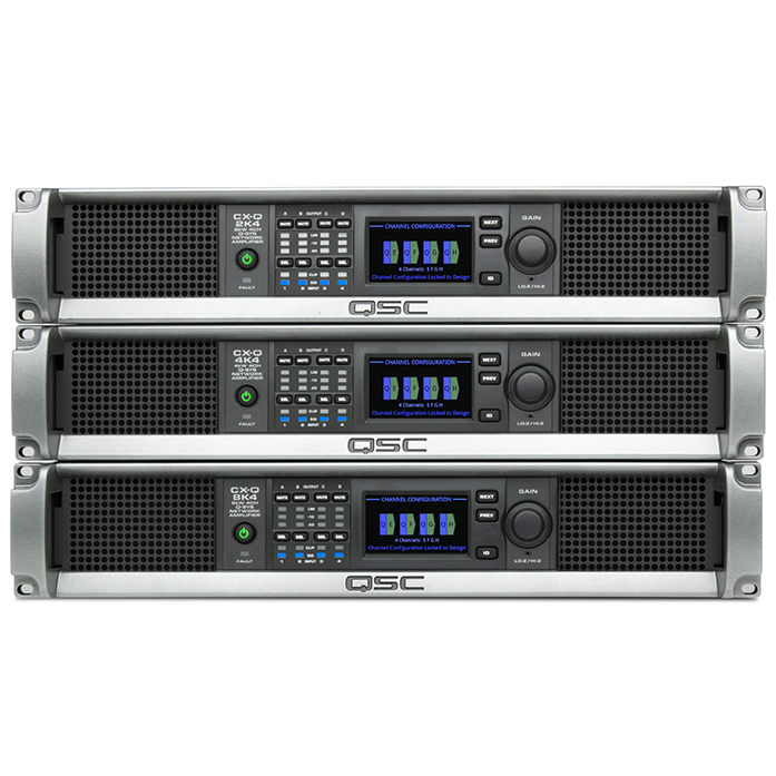QSC CX-Qn 2K4  4*800W网络功放