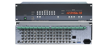 克莱默 Kramer VP-66ETH RGBHV 平衡立体声音频矩阵切换器