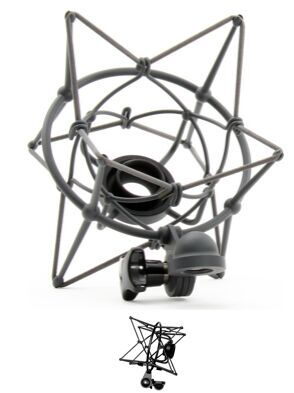 纽曼 Neumann  EA 87 mt 弹性悬挂减震架（黑色）