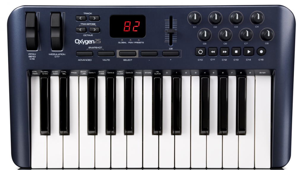 M-Audio  Oxygen 25 25键USB MIDI控制器