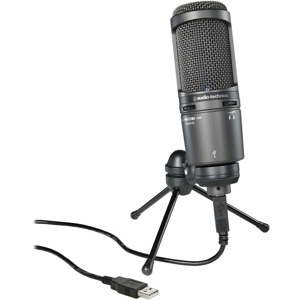 铁三角 Audio-Technica AT2020USB +心形电容USB麦克风