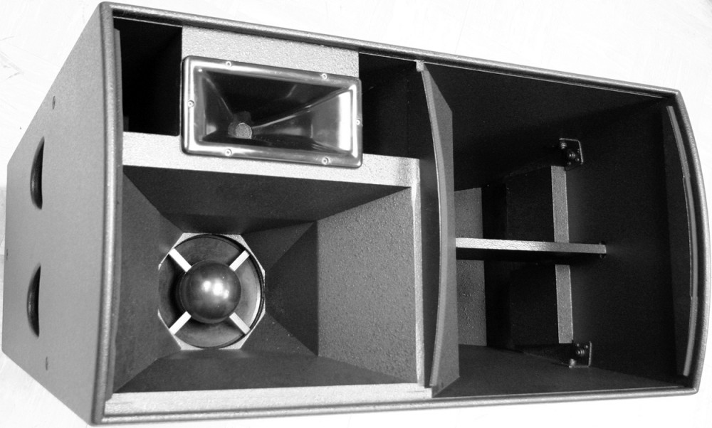 玛田 Martin audio H3H+ 外置三分频二驱动全加载号筒全频音响