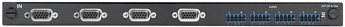 爱思创  Extron  XTP CP 4i VGA 带模拟立体声音频的通用型输入板