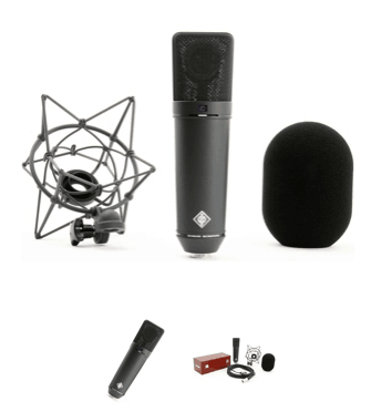 纽曼 Neumann U 87 多模式电容话筒套装（黑色）