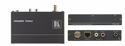 克莱默 Kramer 718 复合视频和立体声音频双绞线接收器