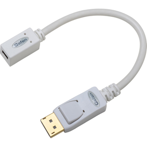格芬  Gefen ADA-DP-2-MDPF   连接DisplayPort设备和填充剂来迷你的DisplayPort显示器