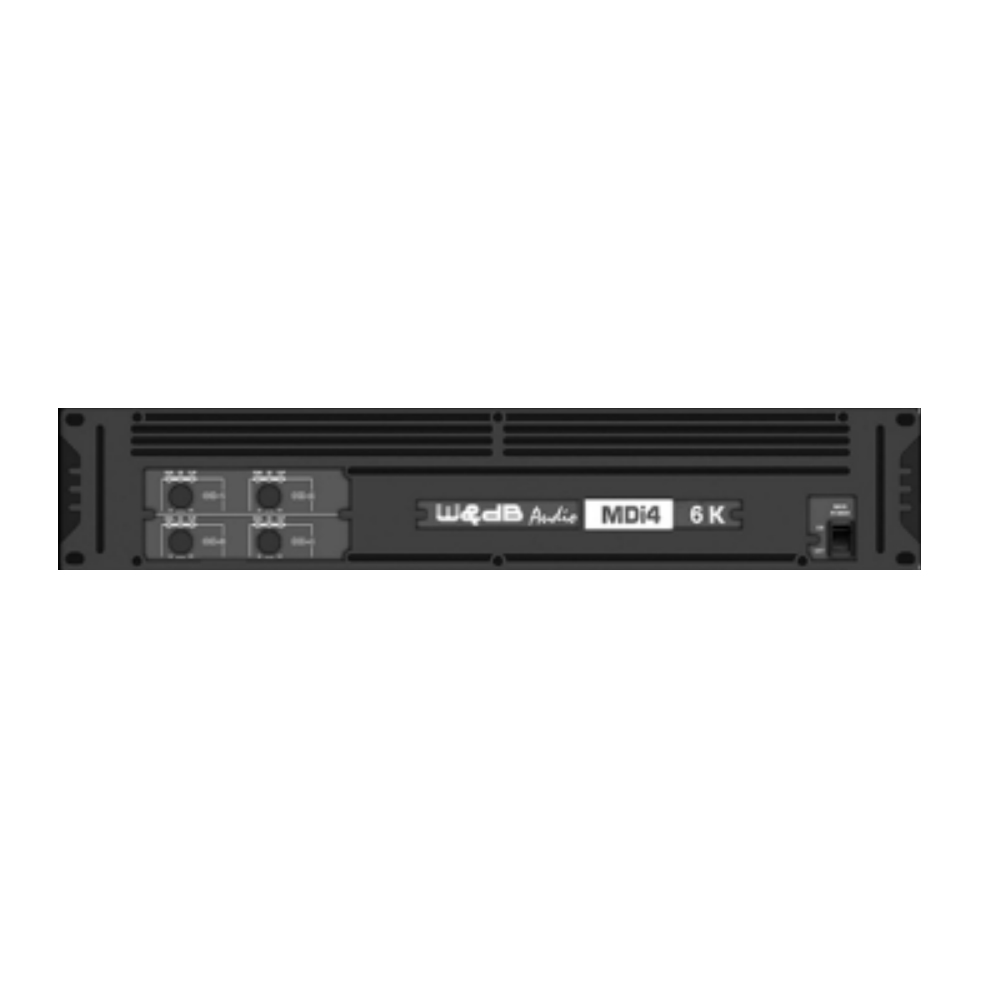 W&dB AUDIO	MDi4-6K	4x800W功率放大器