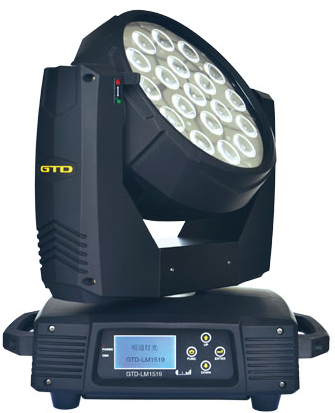明道灯光 GTD GTD-LMZ1519 LED摇头染色灯