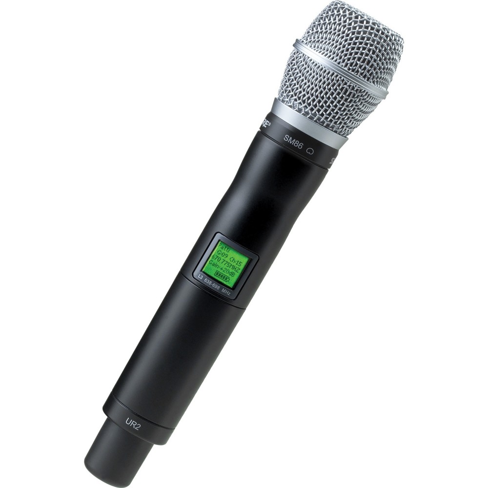 舒尔 SHURE UR2/SM86 手持式发射机