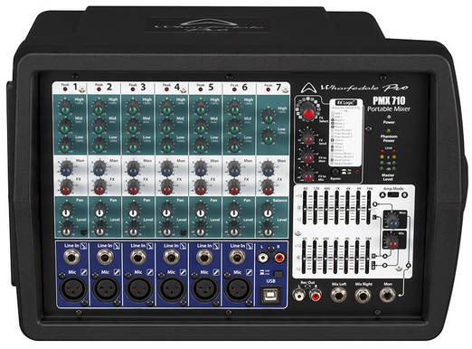 乐富豪 Wharfedale PMX 710 带功放调音台