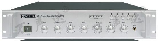 万声达  T-Kokopa  TK-60WS  五分区前置定压功放