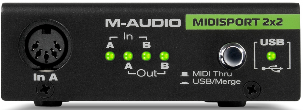 M-Audio   2-in/2-out USB Bus-Power 音频接口