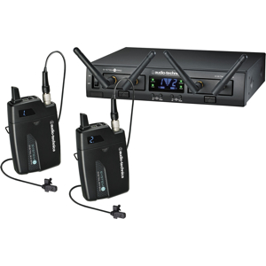 铁三角 Audio-Technica ATW-1311/ L 双领夹式数字无线系统