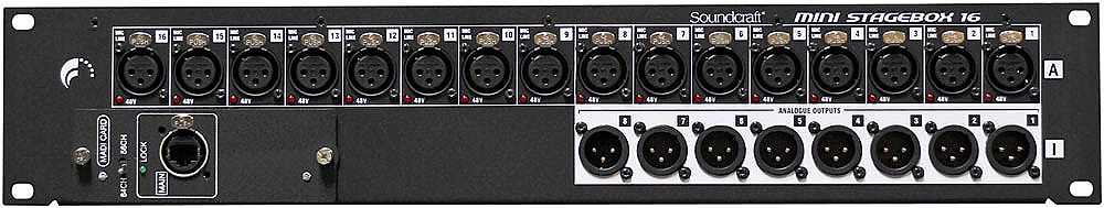 声艺 SOUNDCRAFT MSB16 接口箱