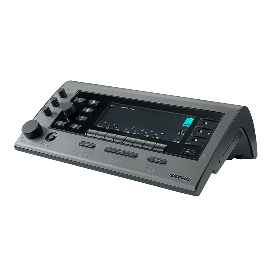 SHURE  MXCIC  译员控制台