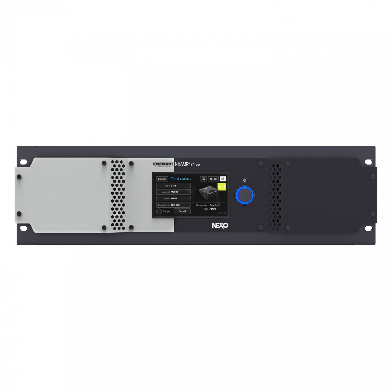 力素NEXO NXAMP 4X4MK2  4*4500W数字带DSP功放