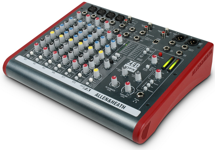 艾伦赫赛 ALLEN&HEATH ZED-10FX 10路模拟调音台