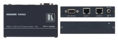 克莱默 Kramer TP-114 计算机图像视频/ HDTV 信号双绞线发送器和分配放大器