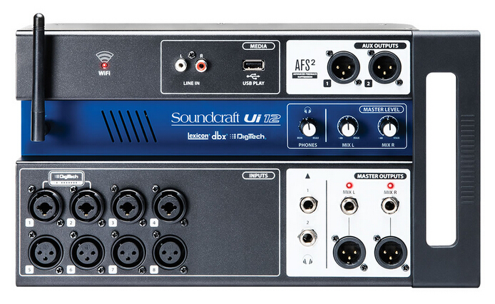 声艺 Soundcraft Ui12 遥控数字混频器