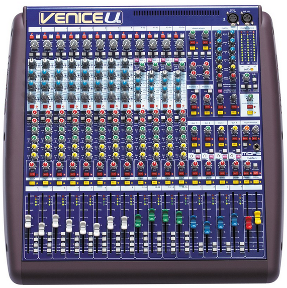 迈达斯 MIDAS VENICE U16 16路模拟调音台