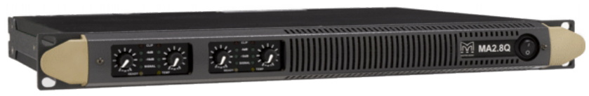 玛田 Martin audio MA2.8Q 4通道360w开关电源功放