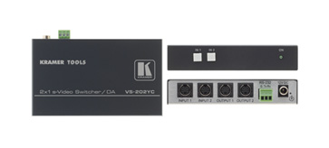 克莱默 Kramer VS-202YC S-视频 切换器& 分配放大器
