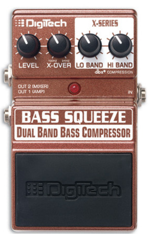 Digitech Bass Squeeze 低音压缩器