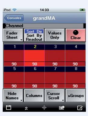 MA Lighting grandMA remote 遥控器