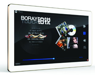 铂锐 BORAY  ML-215W  KTV触摸屏点歌台