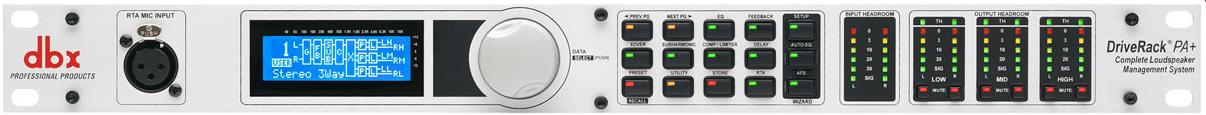 DBX DriveRack PA+ 音频处理器
