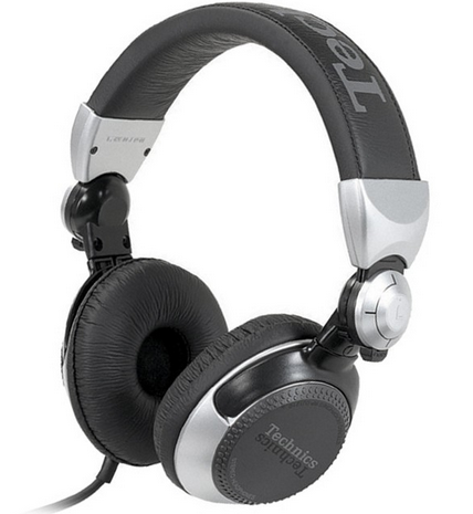乐声Technics DJ1205 大功率高保真度DJ专用监听耳机