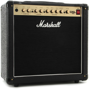 Marshall DSL15C 双通道电子管吉他音箱（15w12寸）