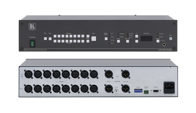 克莱默 Kramer VP-727A-BA 立体声音频矩阵切换器