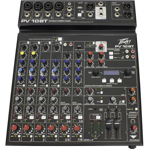 百威 PEAVEY PV 10 BT 10路模拟调音台