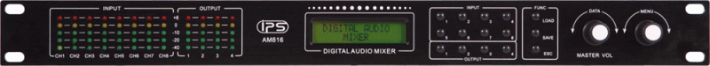 IPS AM816 数字自动混音器