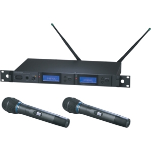 铁三角 Audio-Technica AEW-5255aC 无线双手持话筒