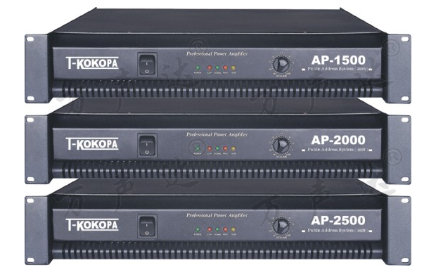 万声达  T-Kokopa  AP-1500   纯后级定压功放