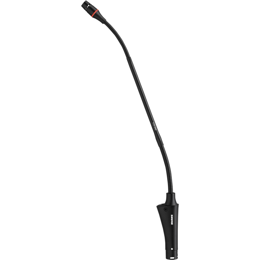舒尔 Shure CVG12RS-B/C 心形鹅颈式电容话筒（带开关和光环）