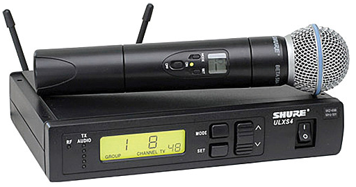 舒尔 SHURE ULXS24/BETA58 无线话筒