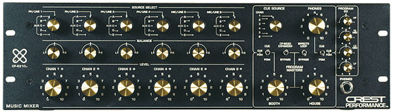高峰 Crest Audio CP6210-U2 调音台