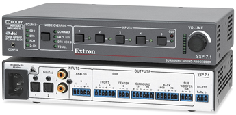 爱思创  Extron  SSP 7.1 环绕声处理器