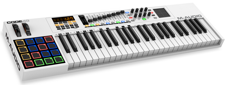 M-Audio  CODE-49  49键USB/MIDI键盘控制器
