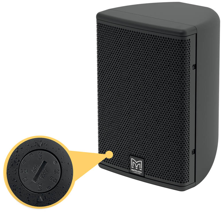 玛田 Martin audio CDD5TX 5.25寸同轴定压音箱