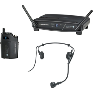 铁三角 Audio-Technica ATW-1101/ H 系统10头戴式数字无线话筒