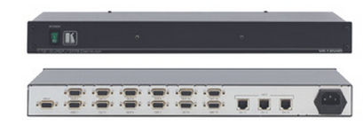 克莱默 Kramer VP-12NHD 计算机图像视频& HDTV 分配放大器带 3 路双绞线发送器